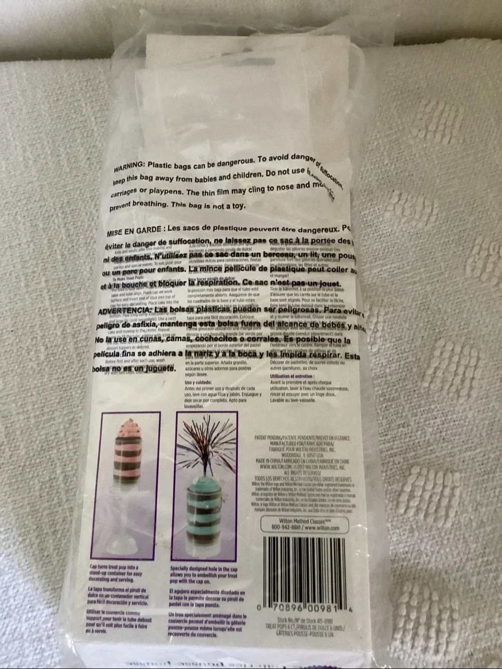 Wilton treat pops